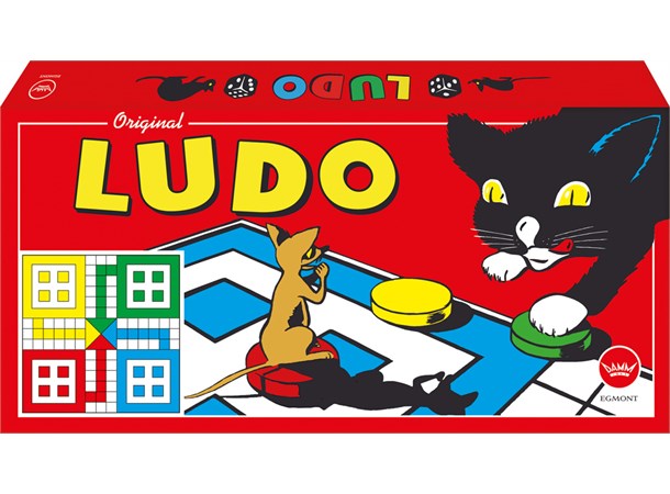 Ludo Brettspill Klassisk Norsk Design 