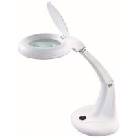 UNILUX LED-lampa med förstoringsglas Lampa för miniatyr- och hobbyarbeten