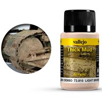 Vallejo Mud Thick Mud Light Brown - 40ml 