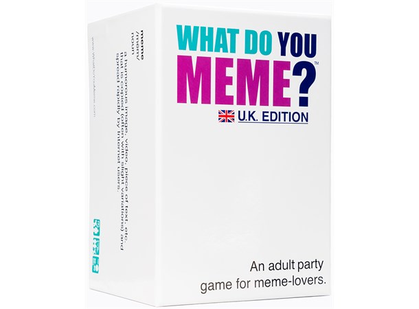 What Do You Meme Kortspill UK 435 Kort Ny og Større utgave med enda flere kort! 