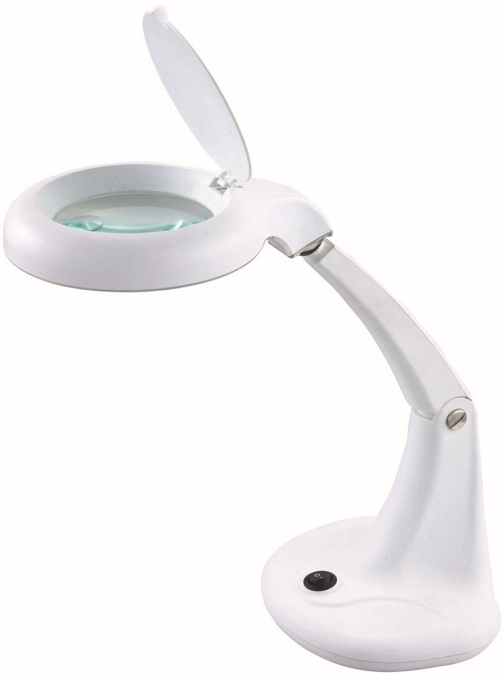 UNILUX LED-lampa med förstoringsglas Lampa för miniatyr- och hobbyarbeten