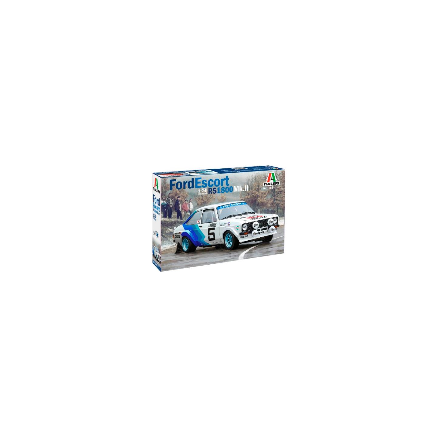 Ford Escort RS1800 Mk.II 16,7 cm Italeri 1:24 Byggsats