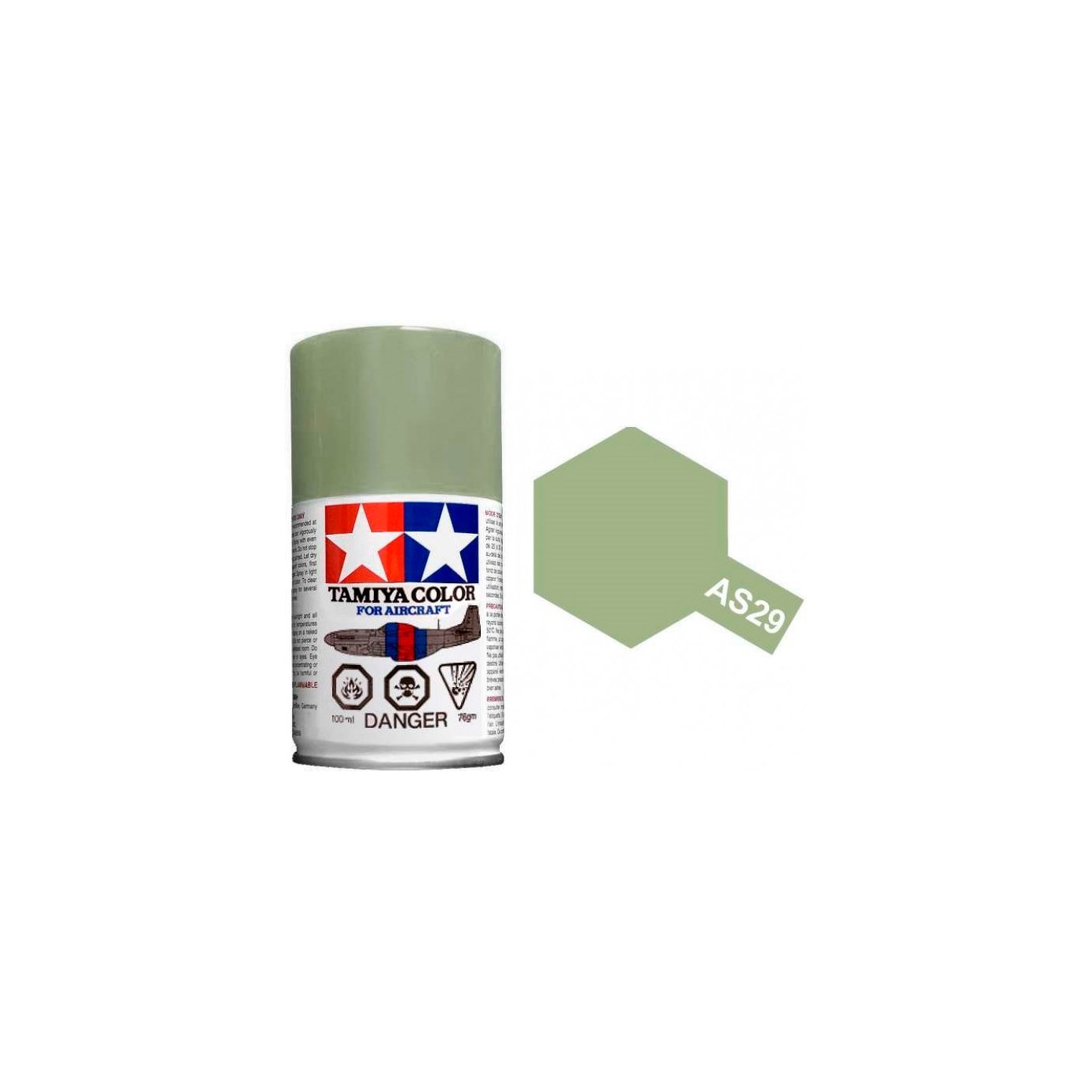 Tamiya Airspray AS-29 Gray Green Tamiya 86529 - 100ml