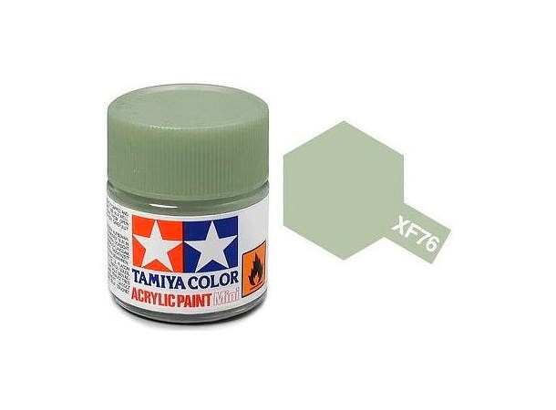 Akrylmaling MINI XF-76 Gray-Green Tamiya 81776 - 10ml