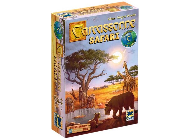 Carcassonne Safari Brädspel - Svensk Frittstående spill i Carcassonne-serien