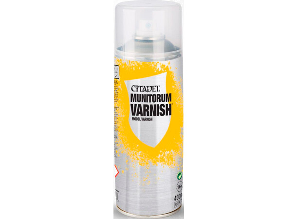 Citadel Spray Munitorum Varnish Klarlack - Semi matt/Satin finish 