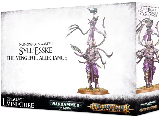 Daemons of Slaanesh SyllEsske Syll'Esske The Vengeful Allegiance