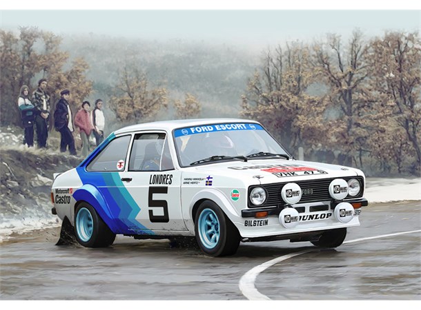 Ford Escort RS1800 Mk.II 16,7 cm Italeri 1:24 Byggsats 