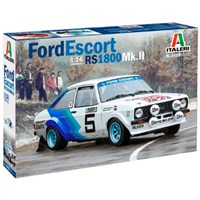 Ford Escort RS1800 Mk.II 16,7 cm Italeri 1:24 Byggsats