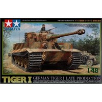 German Tiger I Late Production Tamiya 1:48 Byggsats