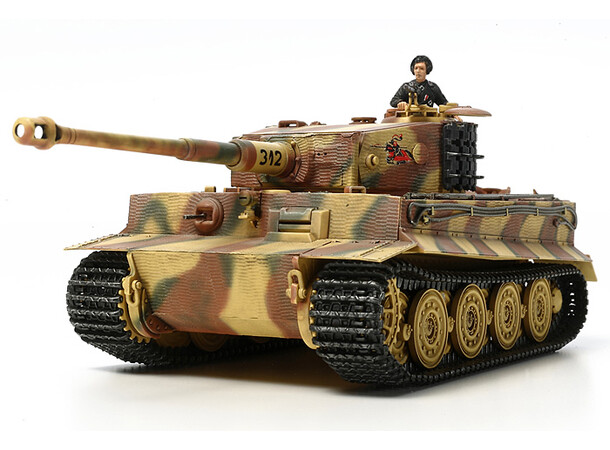German Tiger I Late Production Tamiya 1:48 Byggsats 