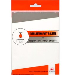 Hydration PaperSheets Painter 15x20 cm 50st till  Redgrass Wet Palette Painter