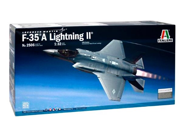 Lockheed F-35A Lightning II 1:32 Italeri 1:32 Byggsats 