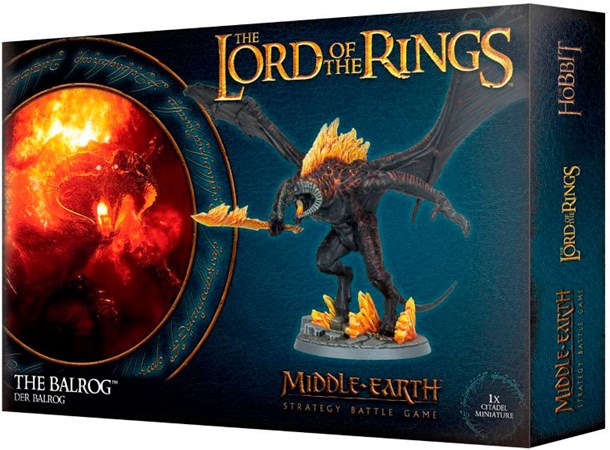 Lord of the Rings The Balrog Middle-Earth Strategy Battle Game 