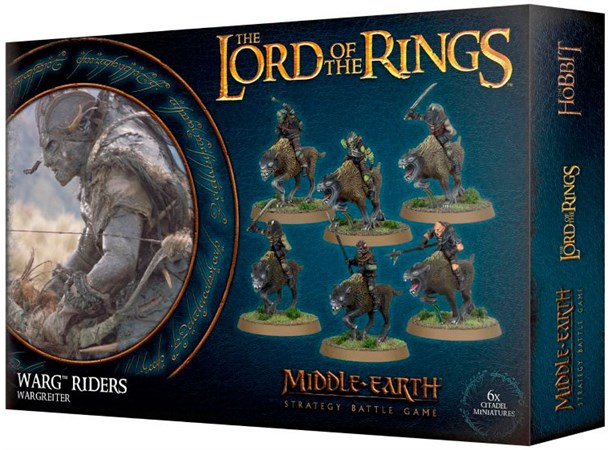 Lord of the Rings Warg Riders Middle-Earth Strategy Battle Game 