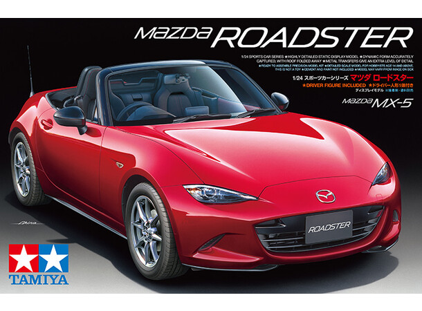 Mazda MX-5 Roadster Tamiya 1:24 Byggsats 