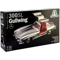 Mercedes-Benz 300 SL Gullwing 1:16 Italeri 1:16 Byggsats