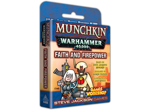 Munchkin Warhammer 40K Faith & Firepower Expansion till Munchkin Warhammer 40K