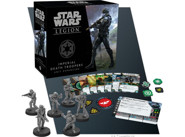 Star Wars Legion Imperial Death Troopers Expansion till Star Wars Legion 