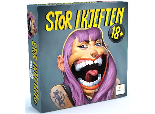 Stor i Kjeften 18+ Brettspill 
