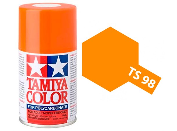 Tamiya Airspray TS-98 Pure Orange Tamiya 85098 - 100ml