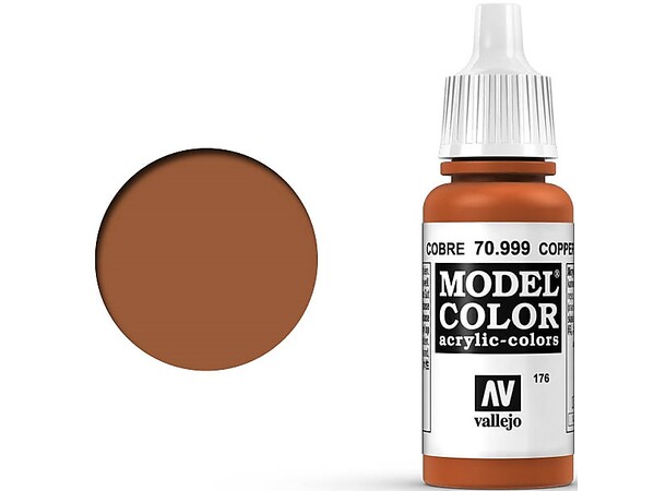 Vallejo Model Color Copper Metallic 17ml 
