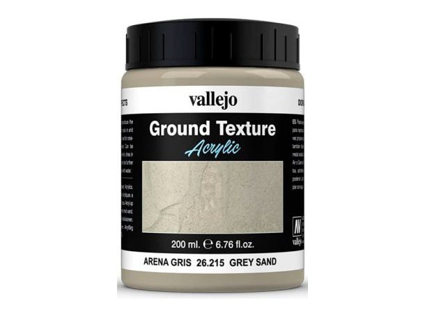 Vallejo Texture Grey Sand 200ml Ground Texture Acrylic 