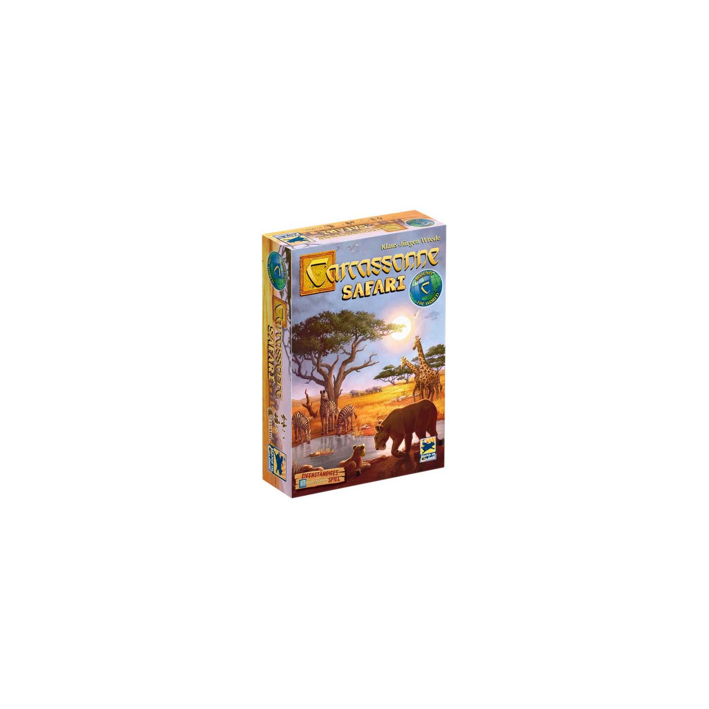 Carcassonne Safari Brädspel - Svensk Frittstående spill i Carcassonne-serien