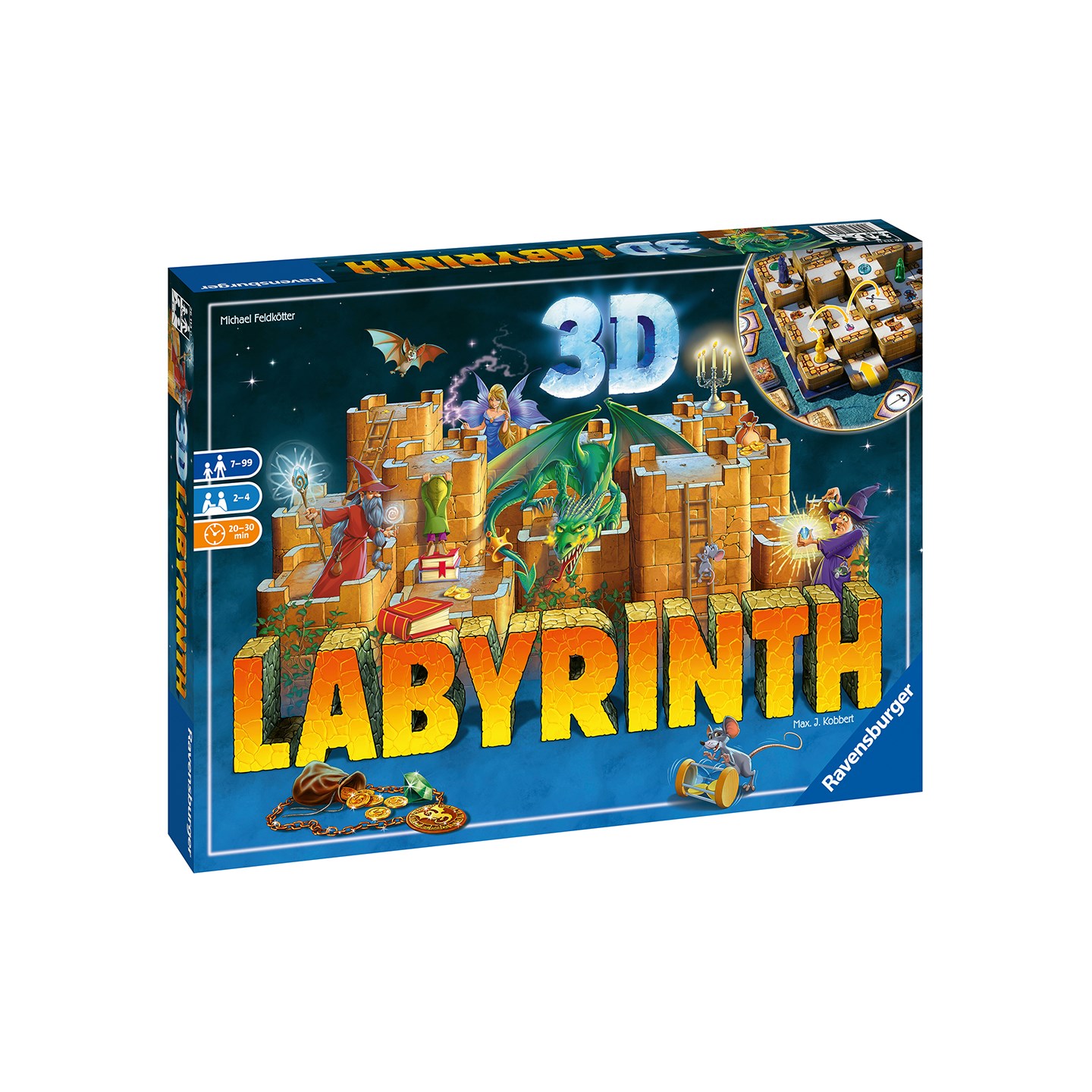 Labyrinth 3D Brädspel Svensk utgåva
