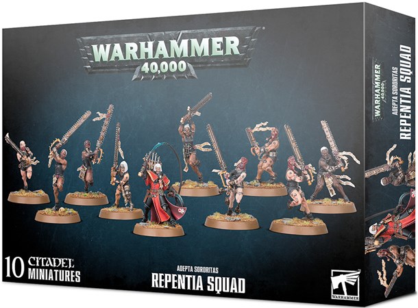 Adepta Sororitas Repentia Squad Warhammer 40K 