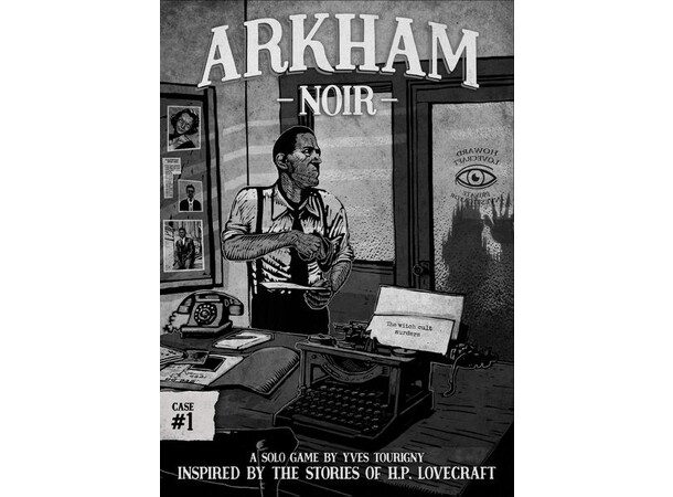 Arkham Noir Case 1 Brädspel The Witch Cult Murders 