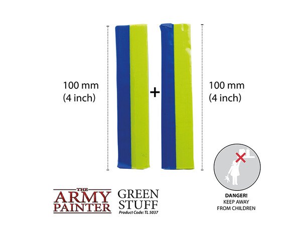 Army Painter Green Stuff 2X10 cm 