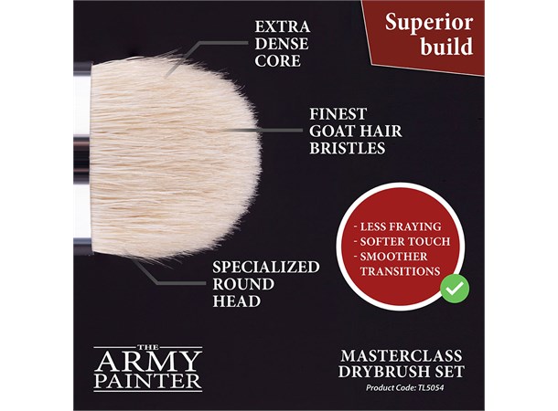 Army Painter Masterclass Drybrush Set 