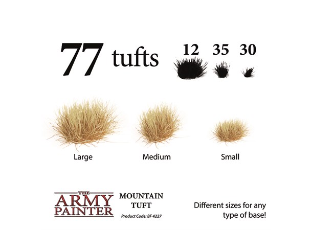 Army Painter Mountain Tuft Battlefields XP 4227 