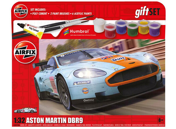 Aston Martin DBR9 Starter Set 15cm Airfix 1:32 Byggsats 
