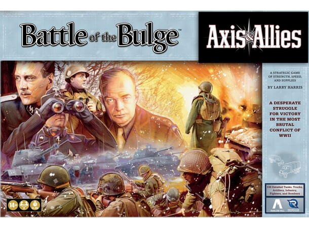 Axis & Allies Battle of the Bulge Brettspill 