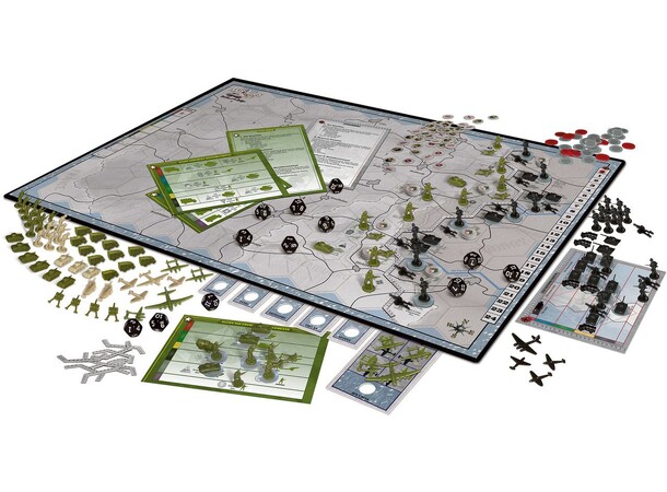 Axis & Allies Battle of the Bulge Brettspill 