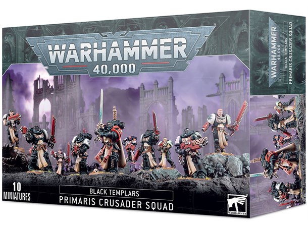 Black Templars Primaris Crusader Squad Warhammer 40K 