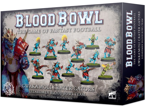 Blood Bowl Team Gwakamoli Crater Gators 