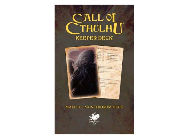 Call of Cthulhu RPG Keeper Deck Malleus Monstrorum 