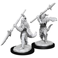 D&D Figur Nolzur Bearded Devils Nolzur's Marvelous Miniatures - Ej målad