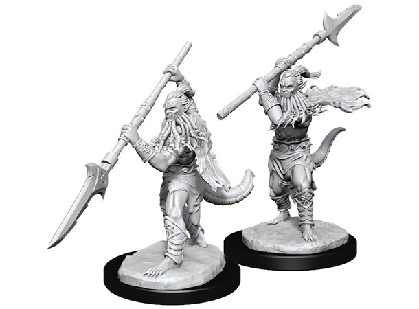 D&D Figur Nolzur Bearded Devils Nolzur's Marvelous Miniatures - Ej målad 