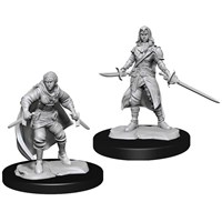 D&D Figur Nolzur Half-Elf Rogue Female Nolzur's Marvelous Miniatures - Ej målad