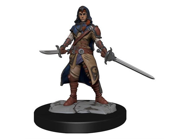 D&D Figur Nolzur Half-Elf Rogue Female Nolzur's Marvelous Miniatures - Ej målad 