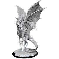 D&D Figur Nolzur Young Silver Dragon Nolzur's Marvelous Miniatures