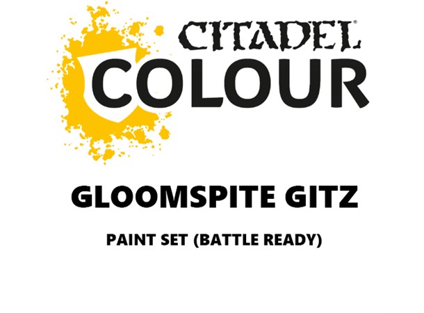 Gloomspite Gitz Paint Set Battle Ready Paint Set för din armé 