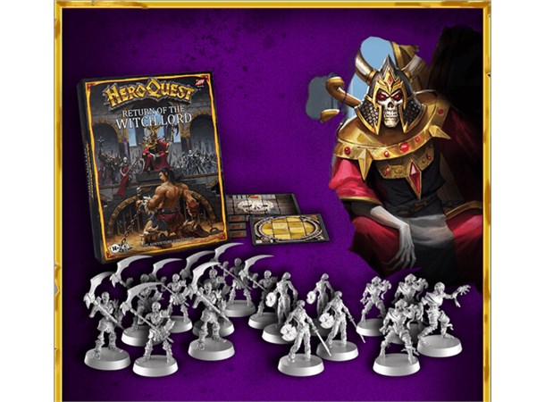 HeroQuest Return of Witchlord Expansion Expansion till HeroQuest 