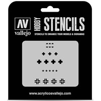 Hobby Stencils German WWII Tank Marking Vallejo