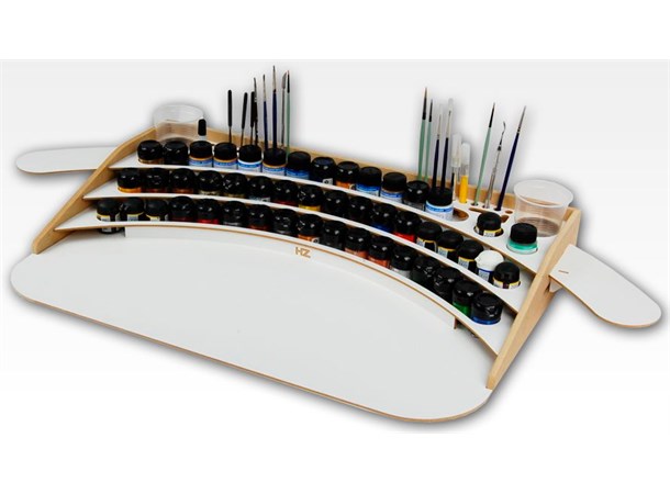 Hobbyzone Pro Paint Station - 36mm 60 x 40 x 6 cm - Plats för 50 målningar 