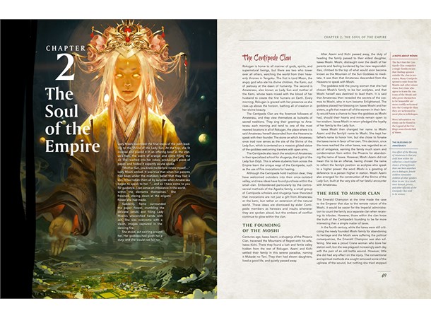 Legend of the 5 Rings RPG Celestial Real Legend of the Five Rings Sourcebook 